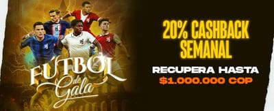Fútbol de Gala: Reembolso Semanal promotion